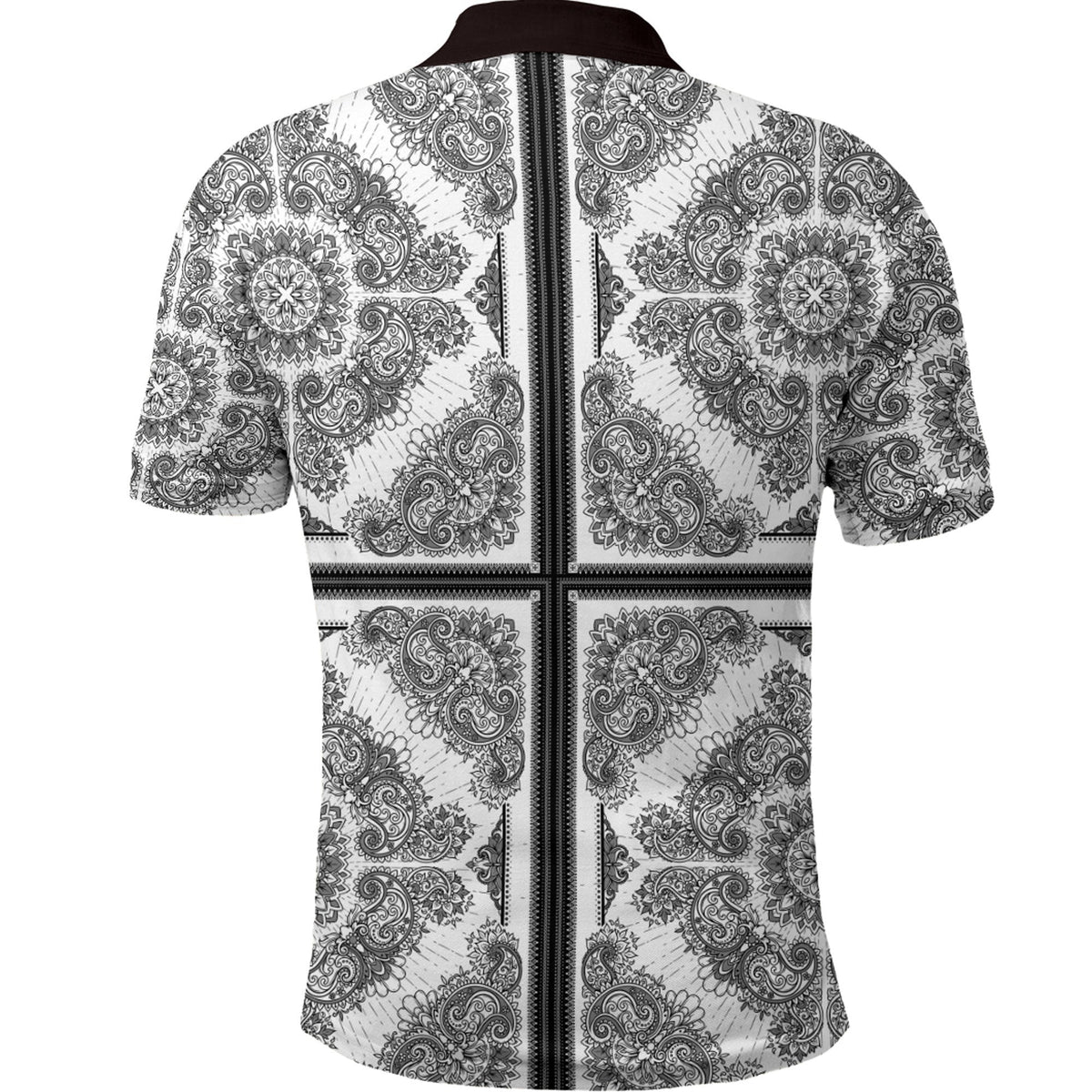 Paisley Polo Shirt Bandana Pattern Seamless Ver.38 RLT13 - Wonder Print Shop