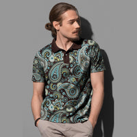 Paisley Polo Shirt Bandana Pattern Seamless Ver.28 RLT13 - Wonder Print Shop