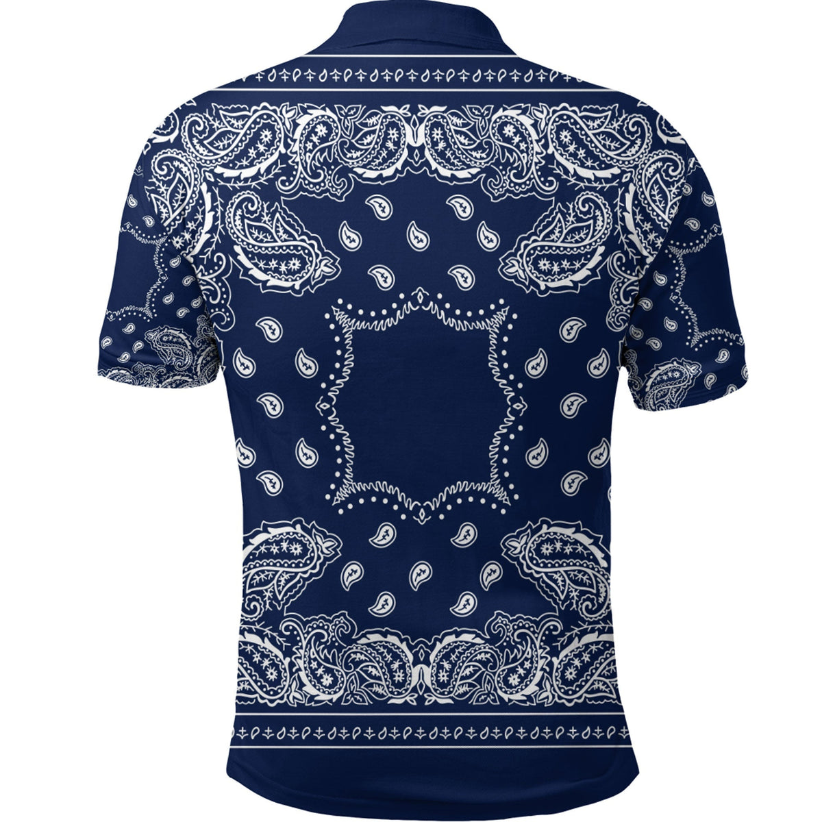 Paisley Polo Shirt Bandana Pattern Seamless Ver.35 RLT13 - Wonder Print Shop