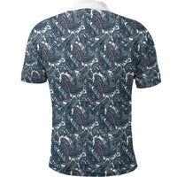 Paisley Polo Shirt Bandana Pattern Seamless Ver.13 RLT13 - Wonder Print Shop