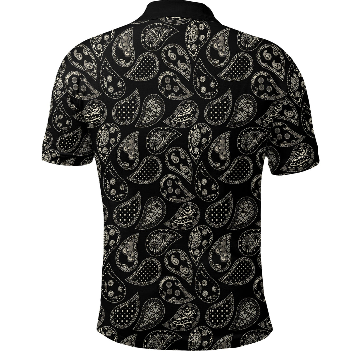 Paisley Polo Shirt Bandana Pattern Seamless Ver.16 RLT13 - Wonder Print Shop