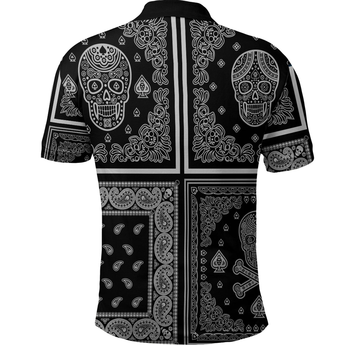 Paisley Polo Shirt Bandana Pattern Seamless Ver.09 RLT13 - Wonder Print Shop