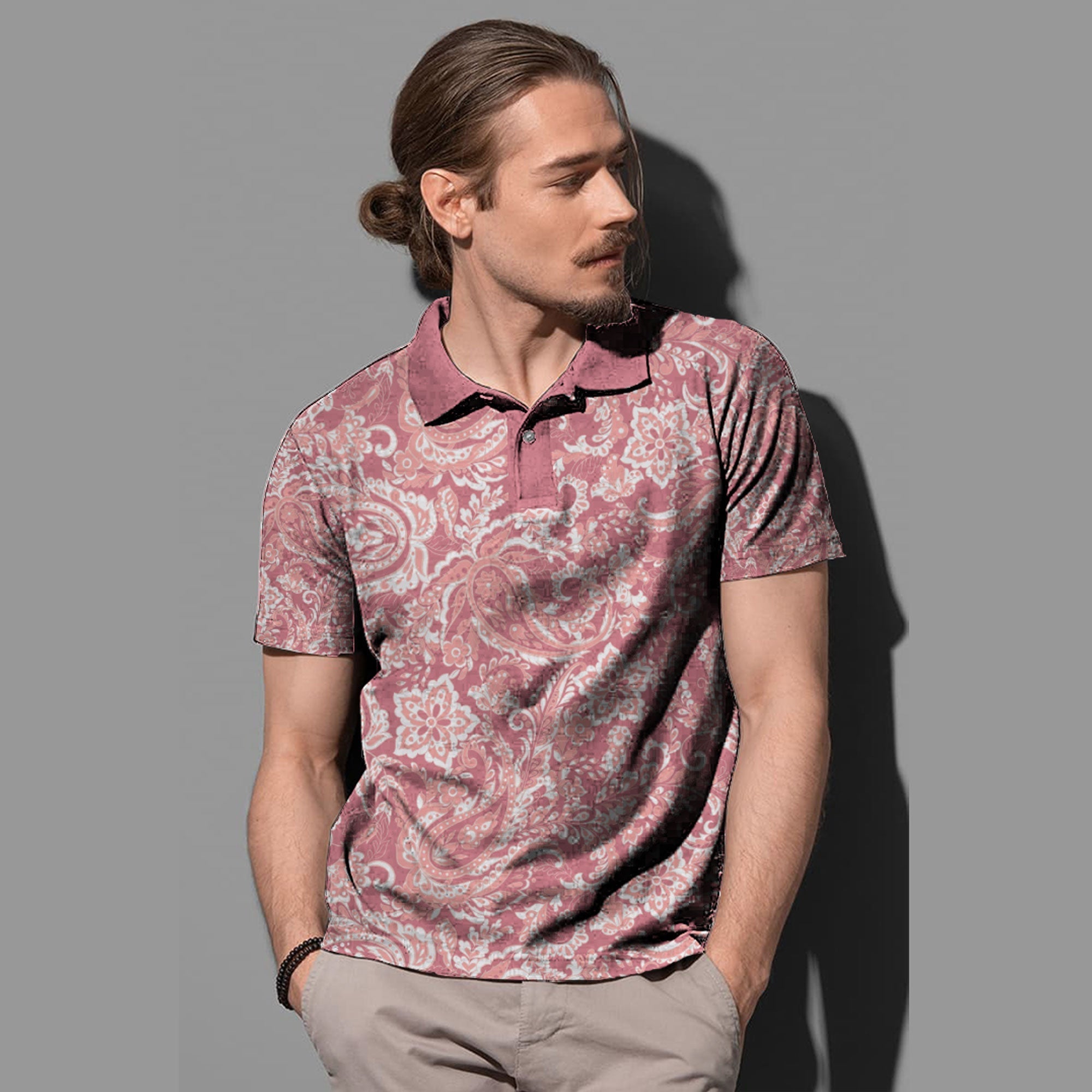 Paisley Polo Shirt Bandana Pattern Seamless Ver.19 RLT13 - Wonder Print Shop