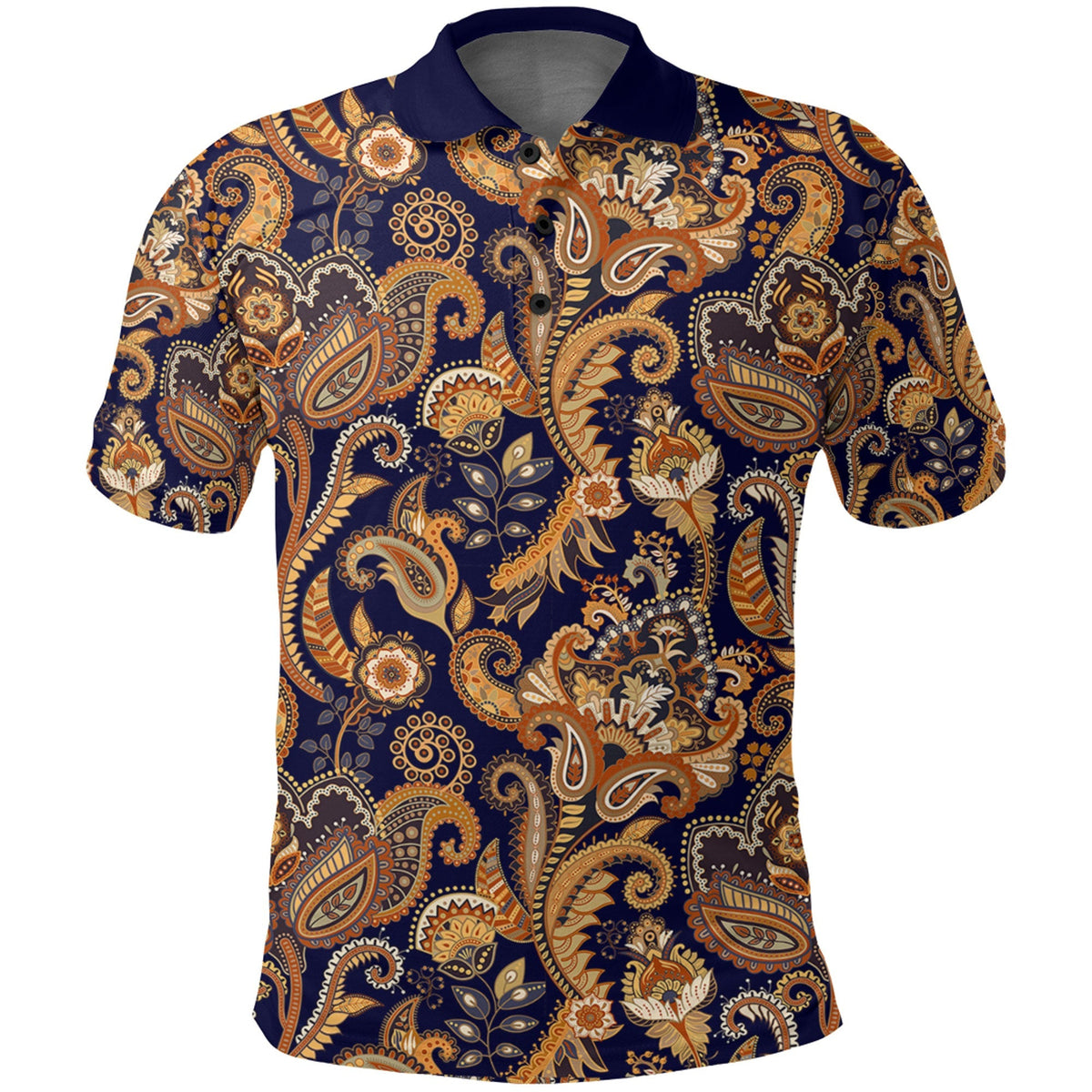 Paisley Polo Shirt Bandana Pattern Seamless Ver.24 RLT13 - Wonder Print Shop
