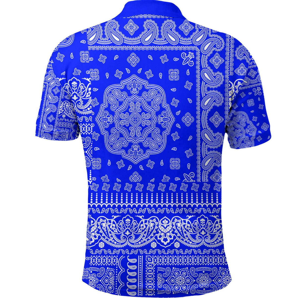 Paisley Polo Shirt Bandana Pattern Seamless Ver.05 RLT13 - Wonder Print Shop