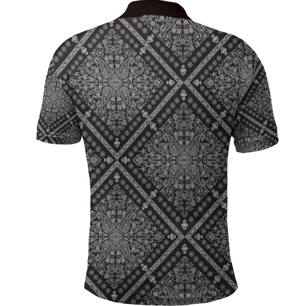Paisley Polo Shirt Bandana Pattern Seamless Ver.15 RLT13 - Wonder Print Shop