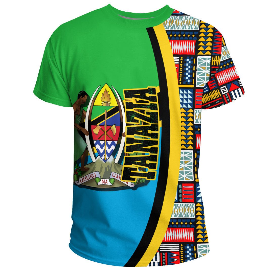 Tanazia Flag and Kente Pattern Special RLT13 - Wonder Print Shop