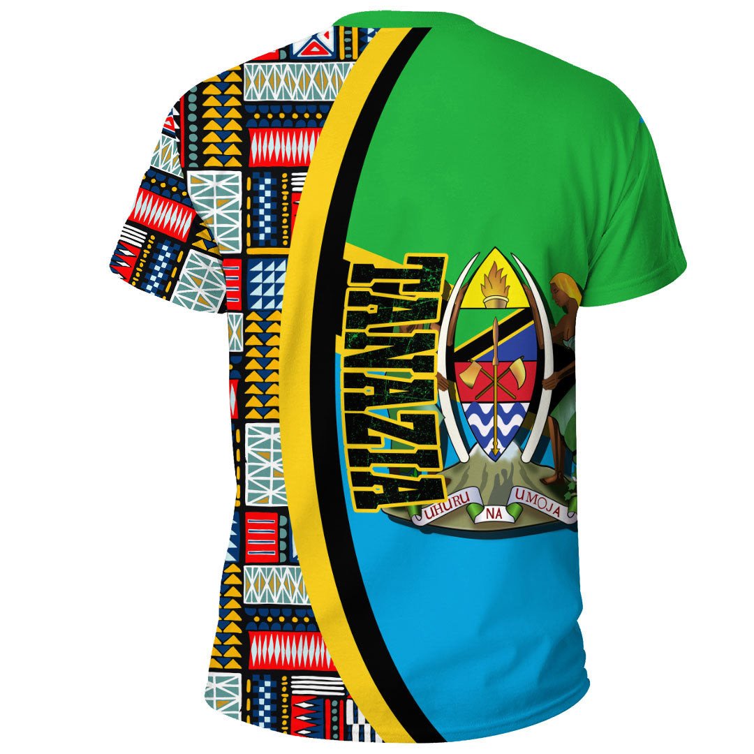 Tanazia Flag and Kente Pattern Special RLT13 - Wonder Print Shop