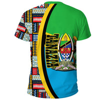 Tanazia Flag and Kente Pattern Special RLT13 - Wonder Print Shop