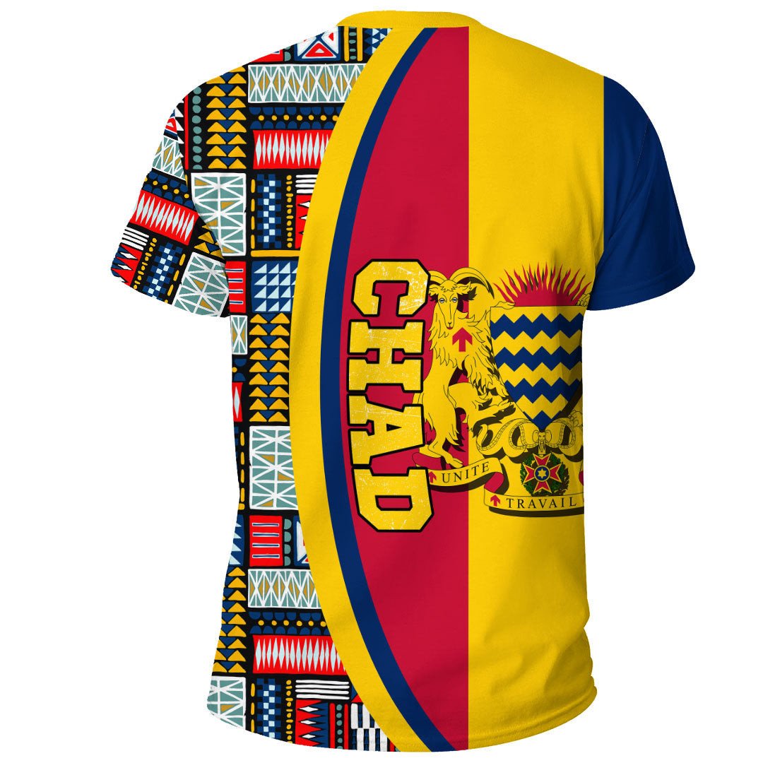 Chad Flag and Kente Pattern Special RLT13 - Wonder Print Shop