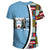Botswana Flag and Kente Pattern Special RLT13 - Wonder Print Shop