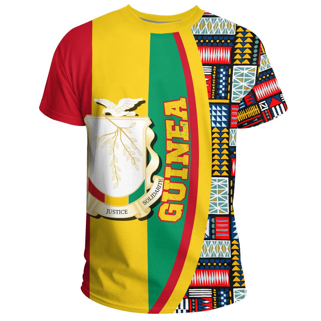 Guinea Bissau Flag and Kente Pattern Special RLT13 - Wonder Print Shop