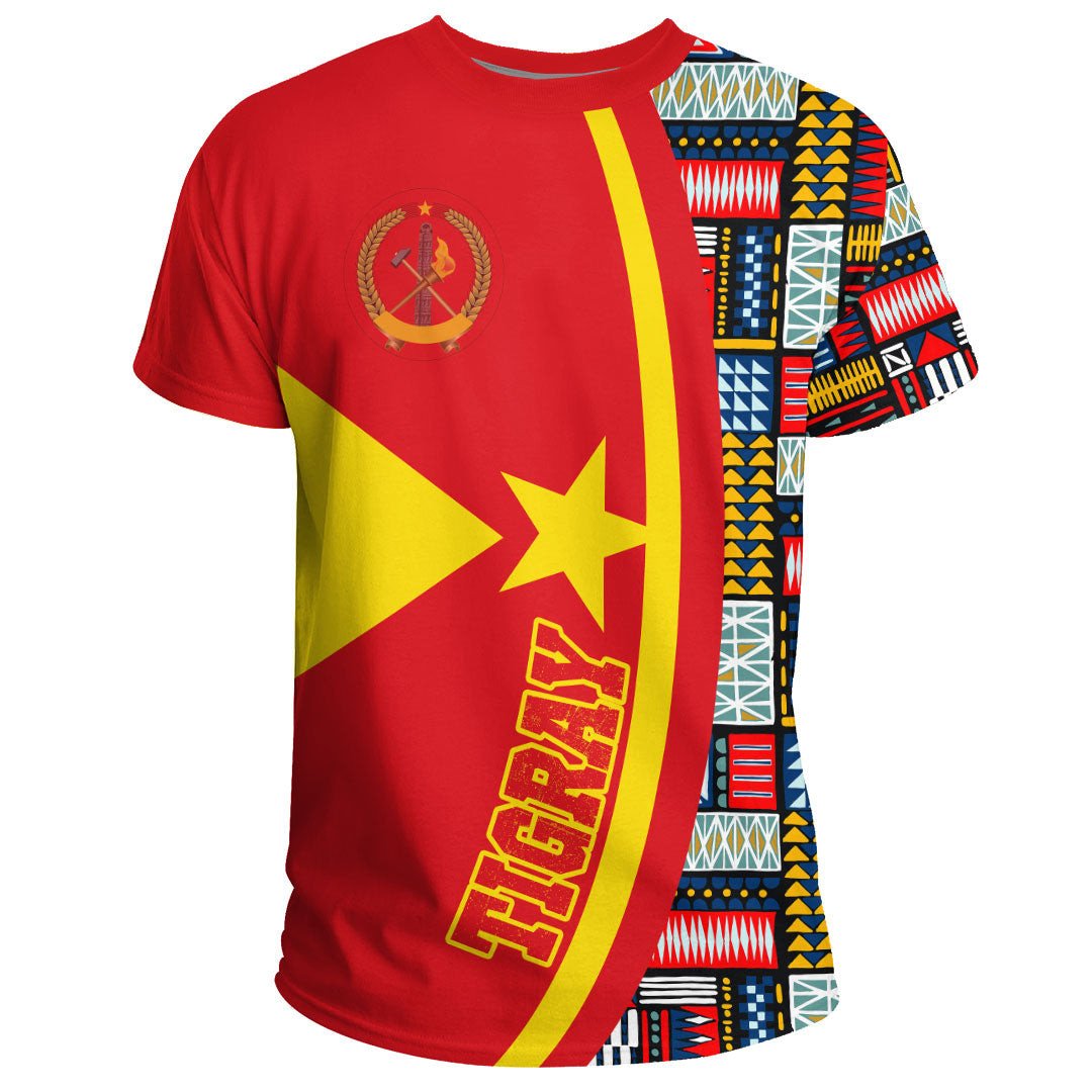 Tigray Flag and Kente Pattern Special RLT13 - Wonder Print Shop