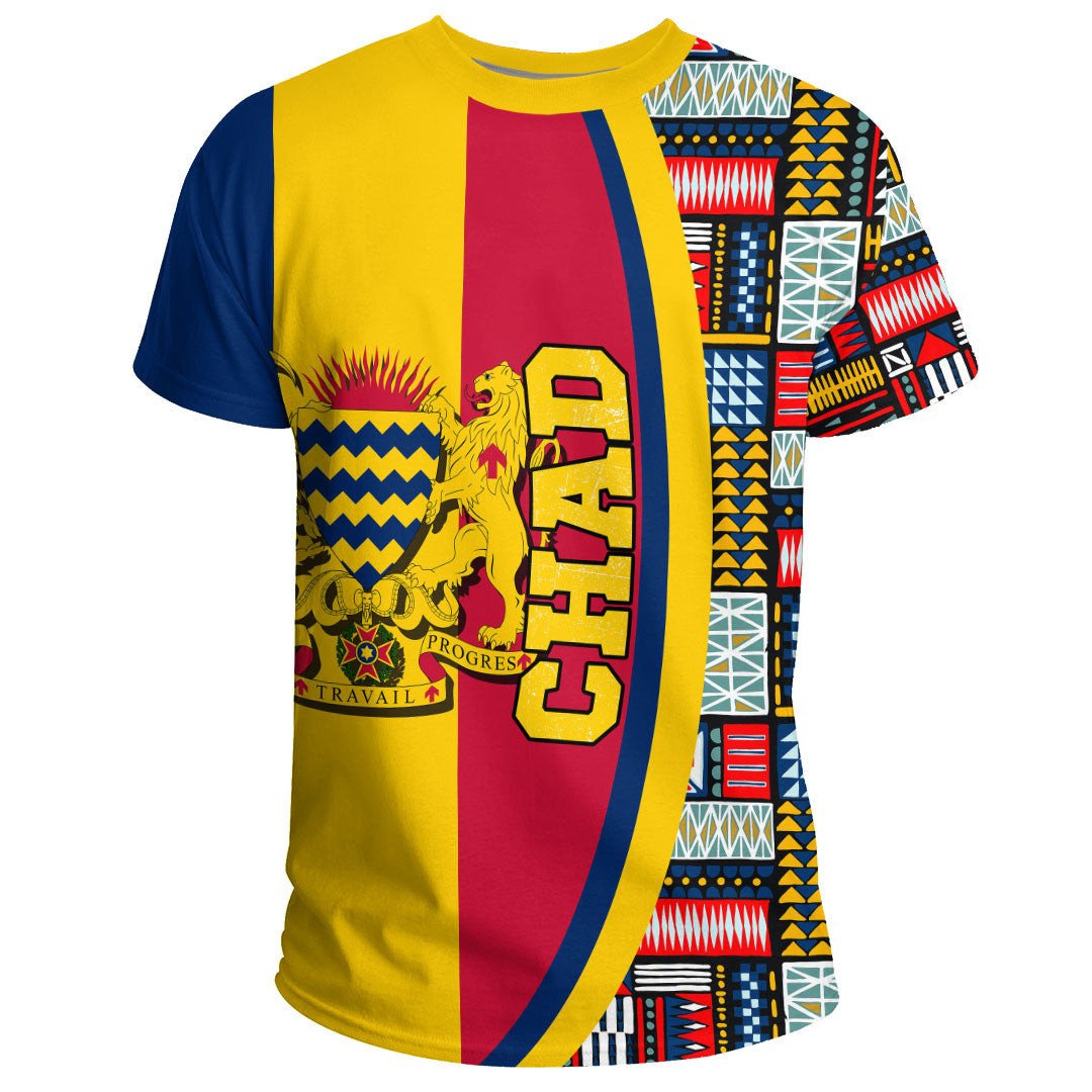 Chad Flag and Kente Pattern Special RLT13 - Wonder Print Shop