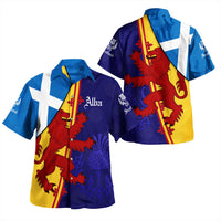 Scotland Alba Thistle Beach Shirt RLT12 - Wonder Print Shop