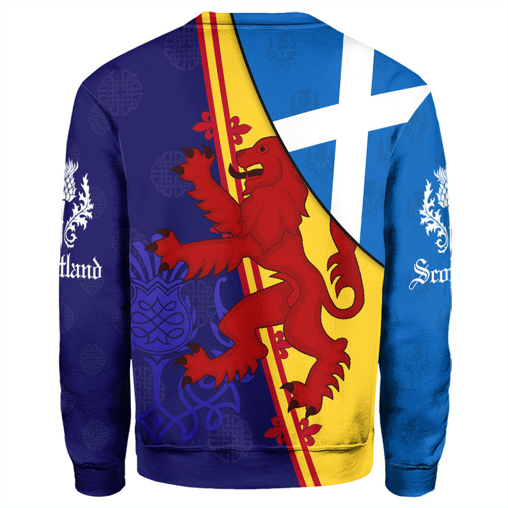 Scotland Alba Thistle Sweatshirt RLT12 - Wonder Print Shop