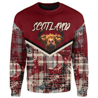 Scotland Tartan Grunge Plaid Sweatshirt RLT12 - Wonder Print Shop
