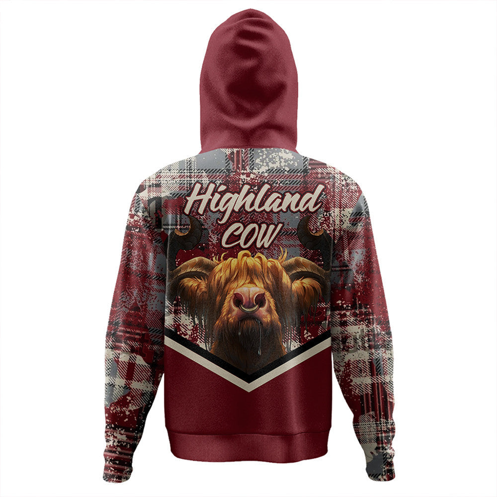 Scotland Tartan Grunge Plaid Hoodie RLT12 - Wonder Print Shop