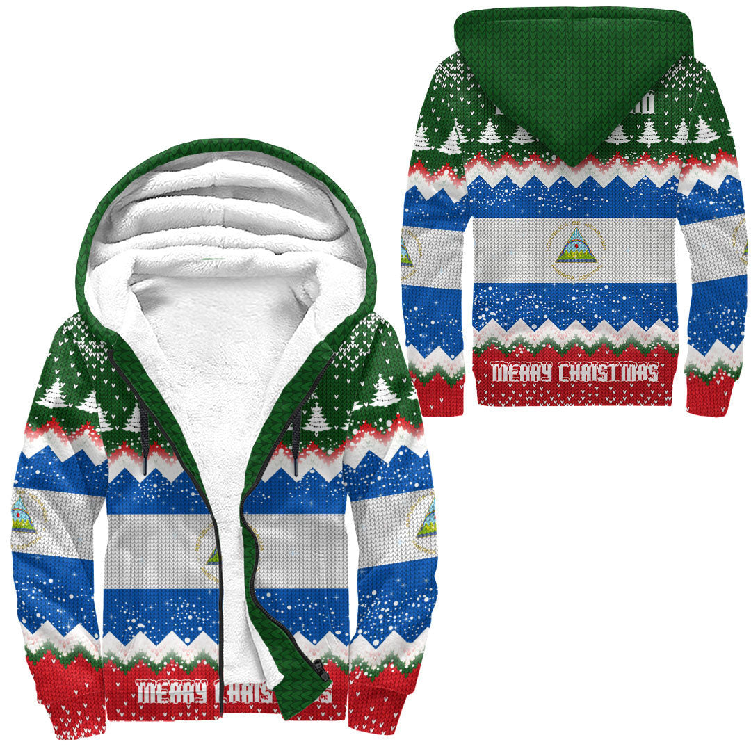 nicaragua-merry-christmas-sherpa-hoodie