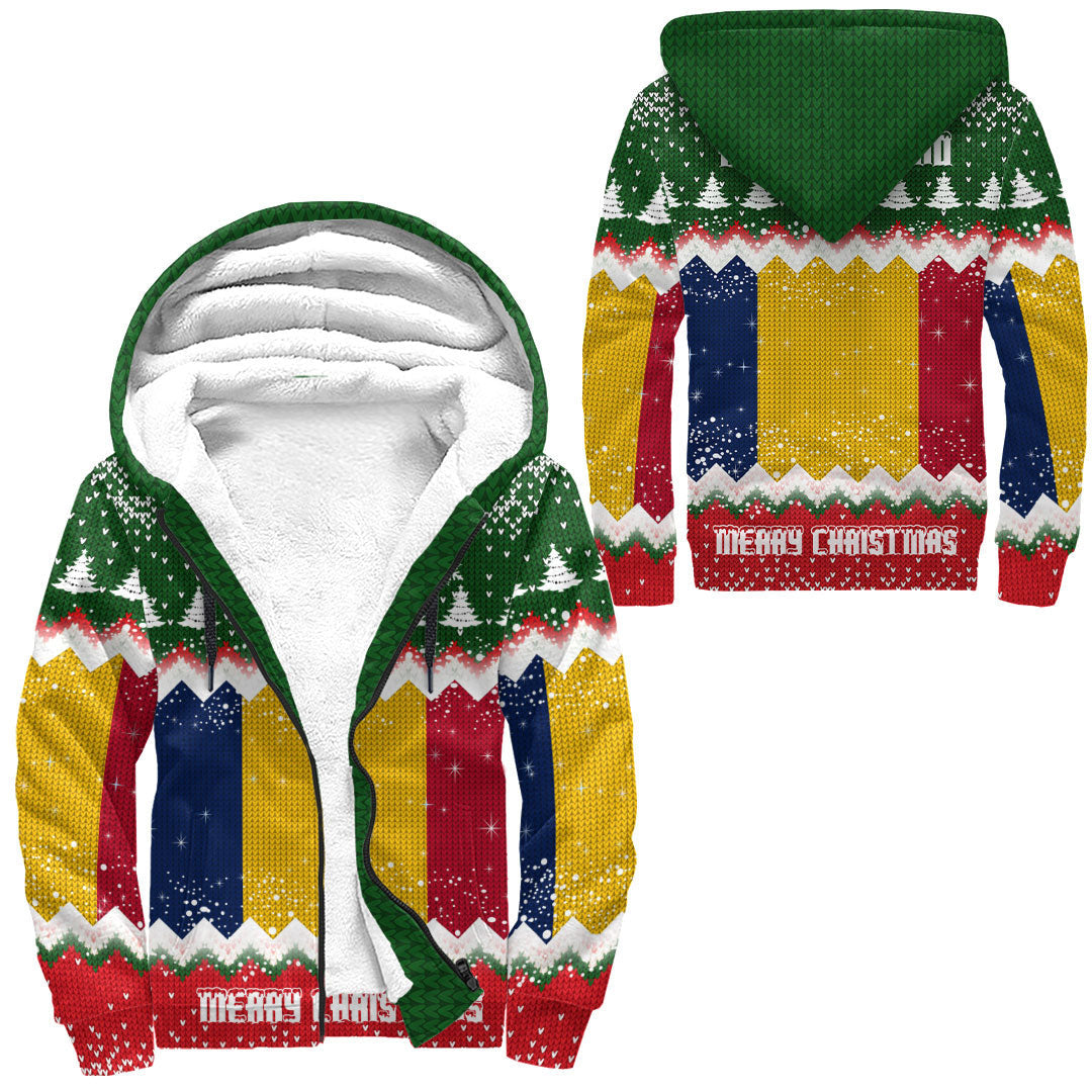 chad-merry-christmas-sherpa-hoodie