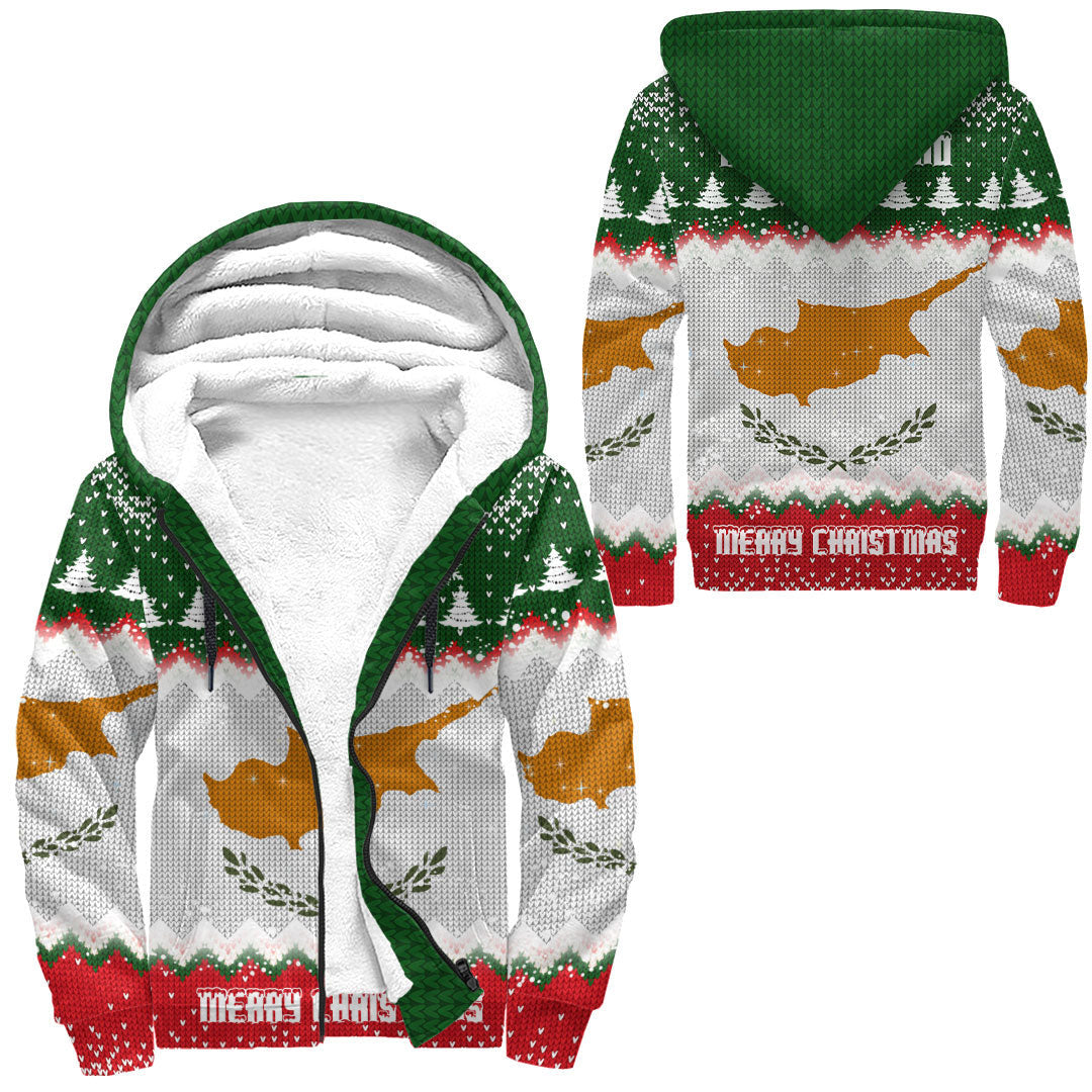 cyprus-merry-christmas-sherpa-hoodie