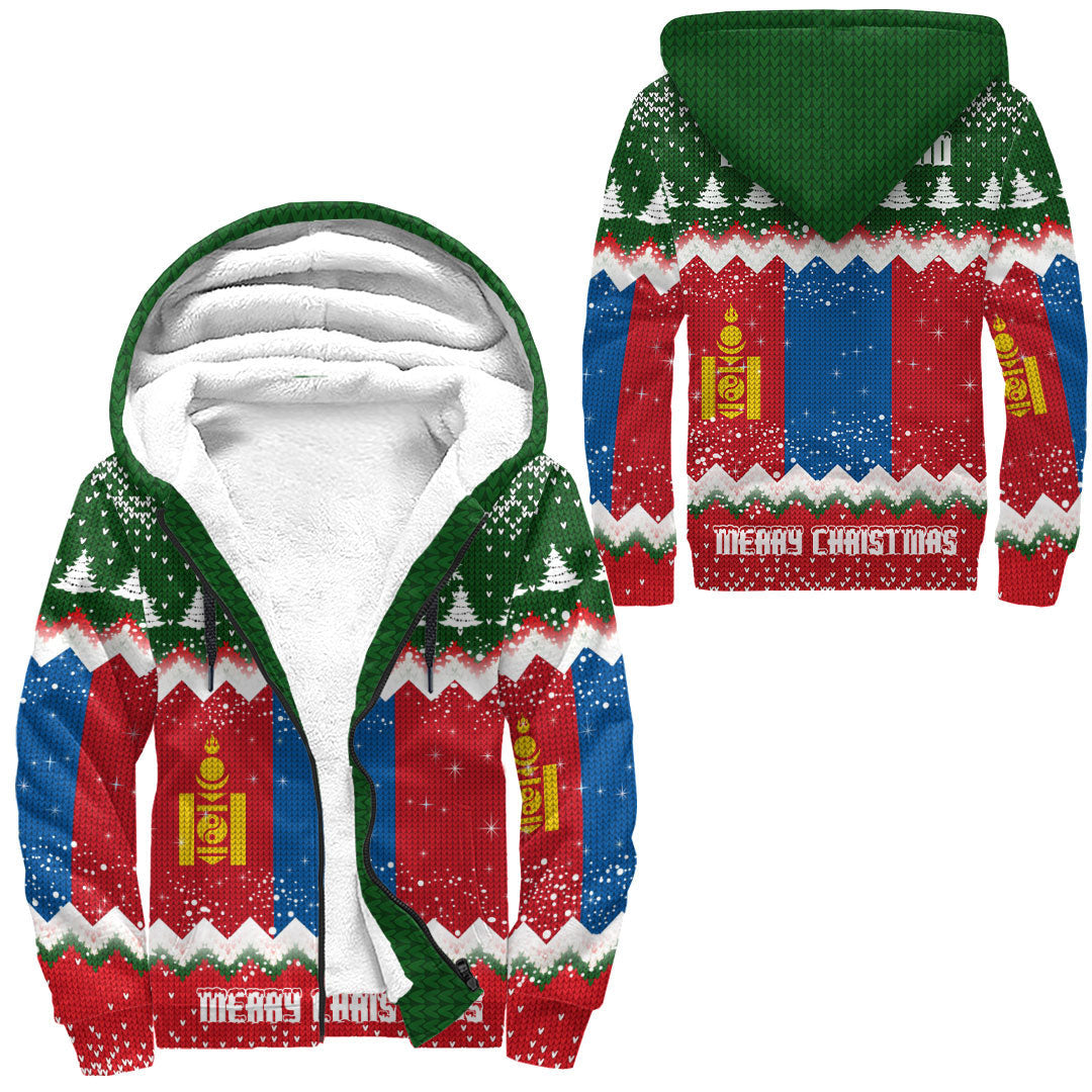 mongolia-merry-christmas-sherpa-hoodie