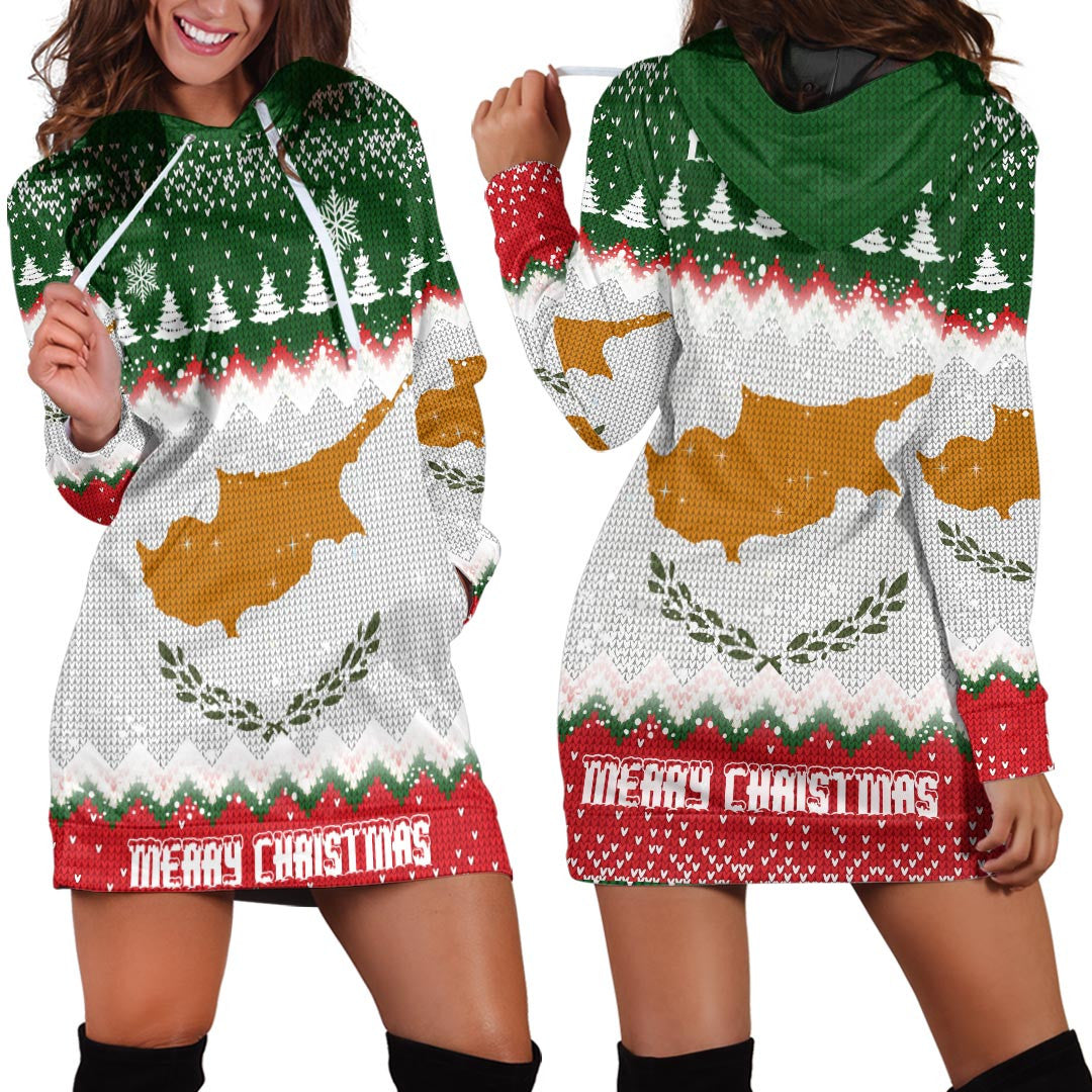 cyprus-merry-christmas-hoodie-dress