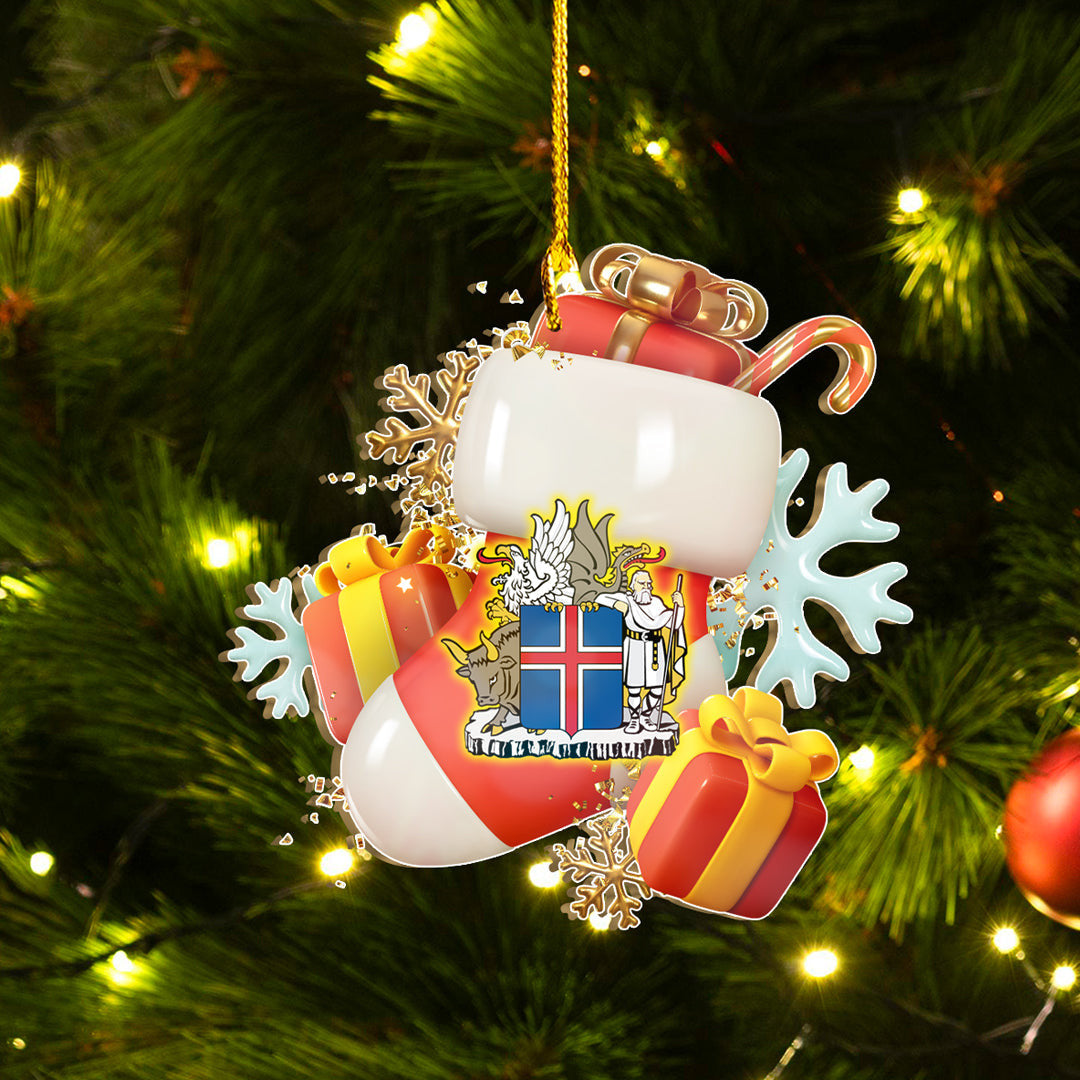 iceland-custom-shape-ornament-merry-christmas-and-happy-new-year