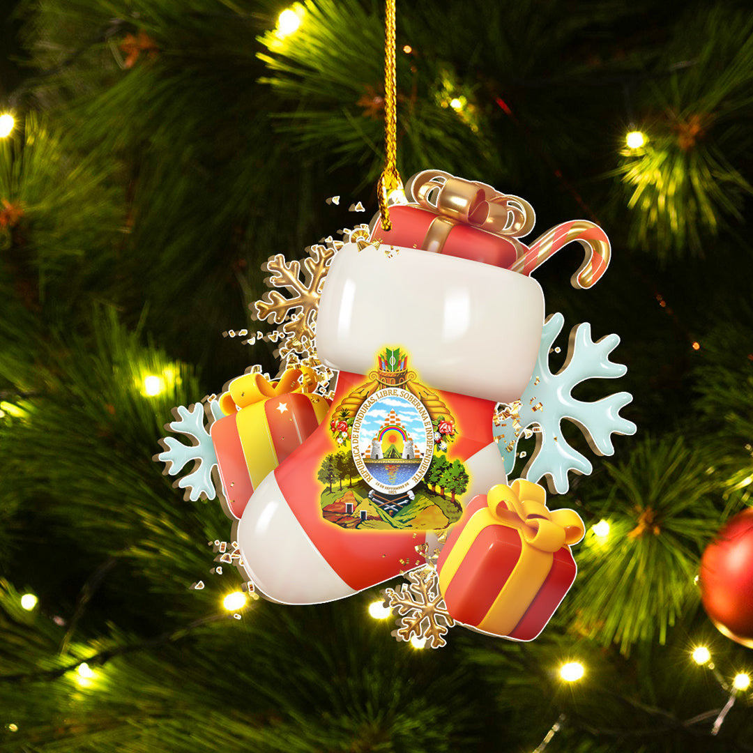 honduras-custom-shape-ornament-merry-christmas-and-happy-new-year