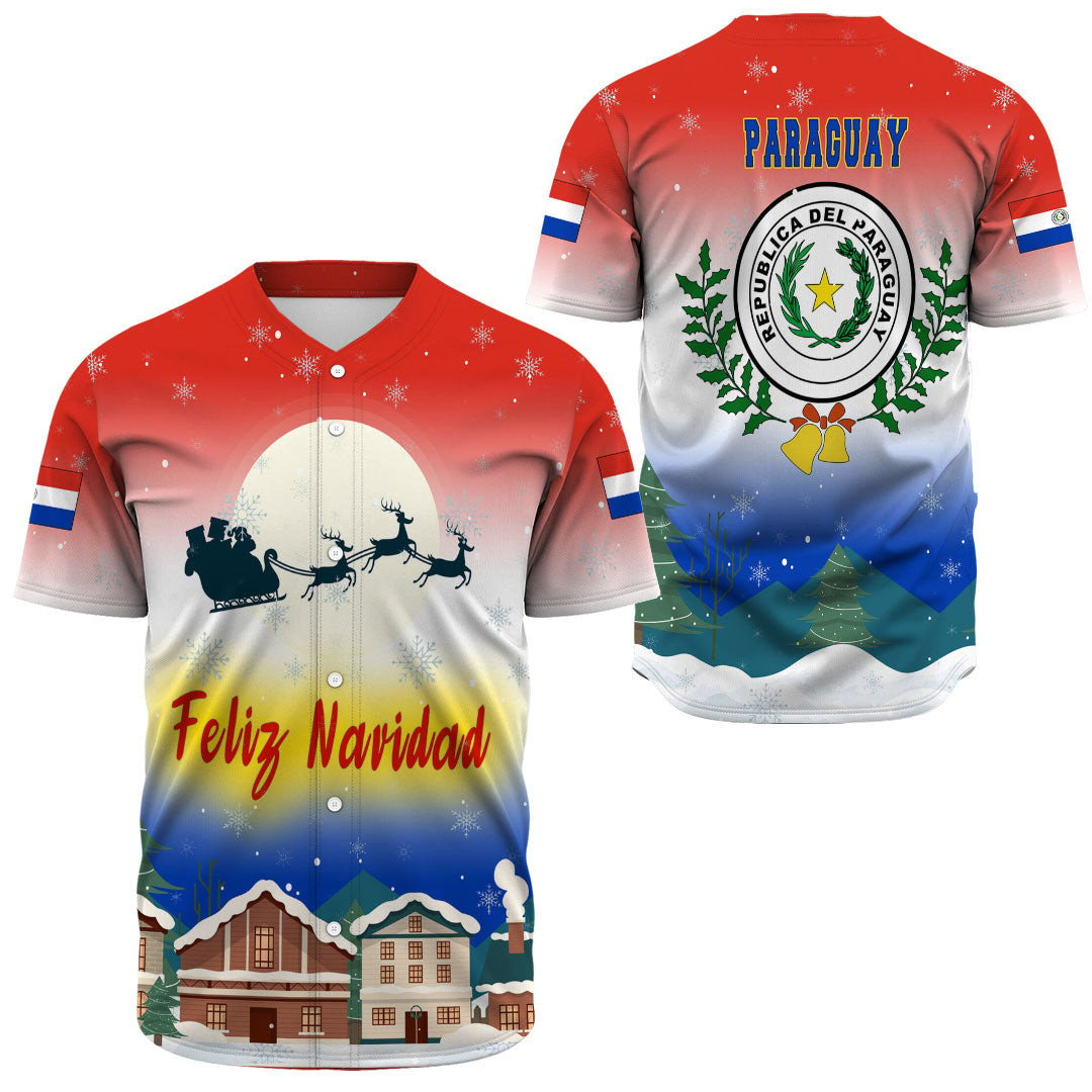 paraguay-baseball-jersey-merry-christmas