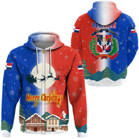 Dominican Hoodie Merry Christmas - Wonder Print Shop