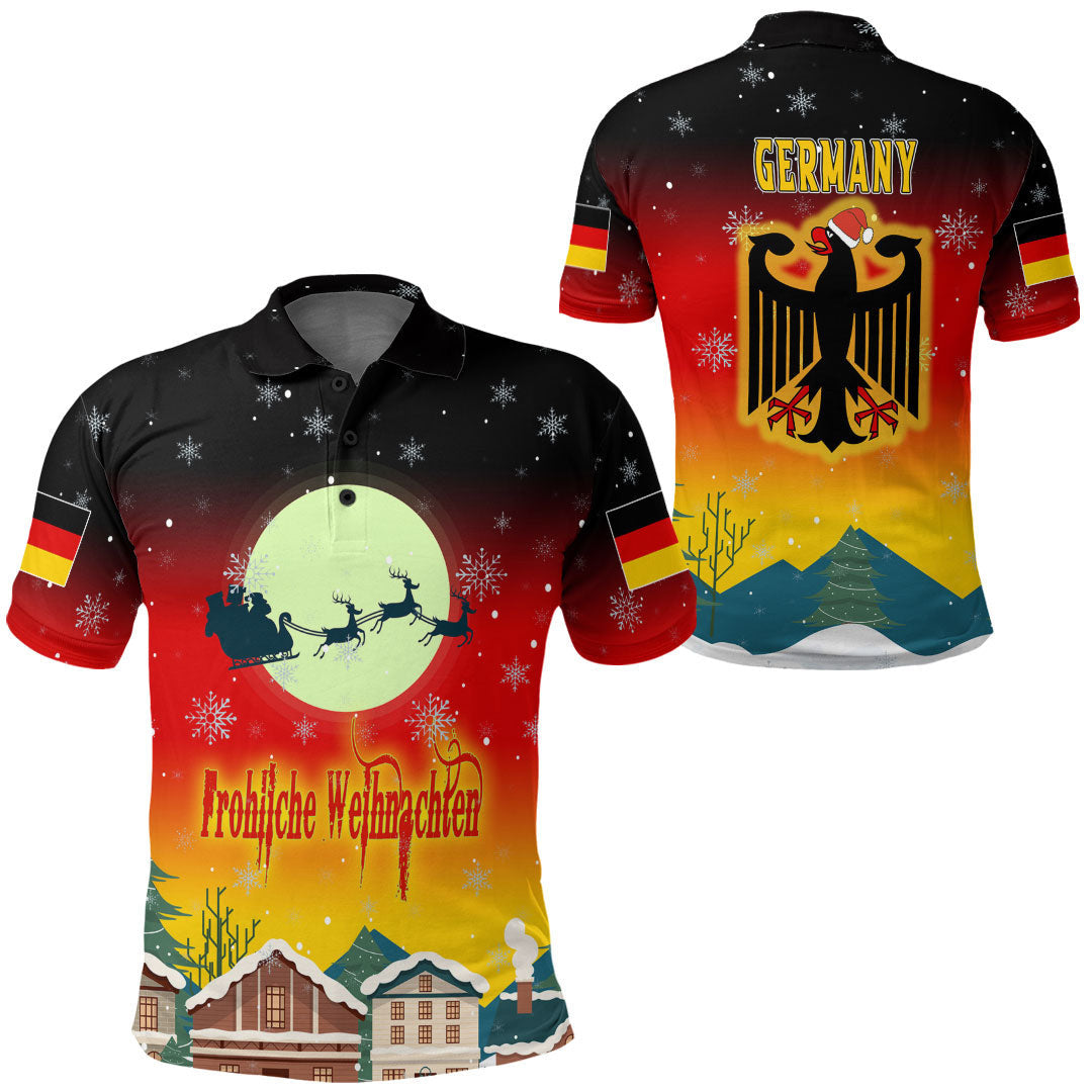 germany-polo-shirt-merry-christmas