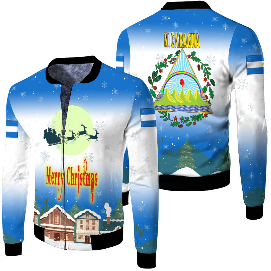 nicaragua-v-fleece-winter-jacket-merry-christmas