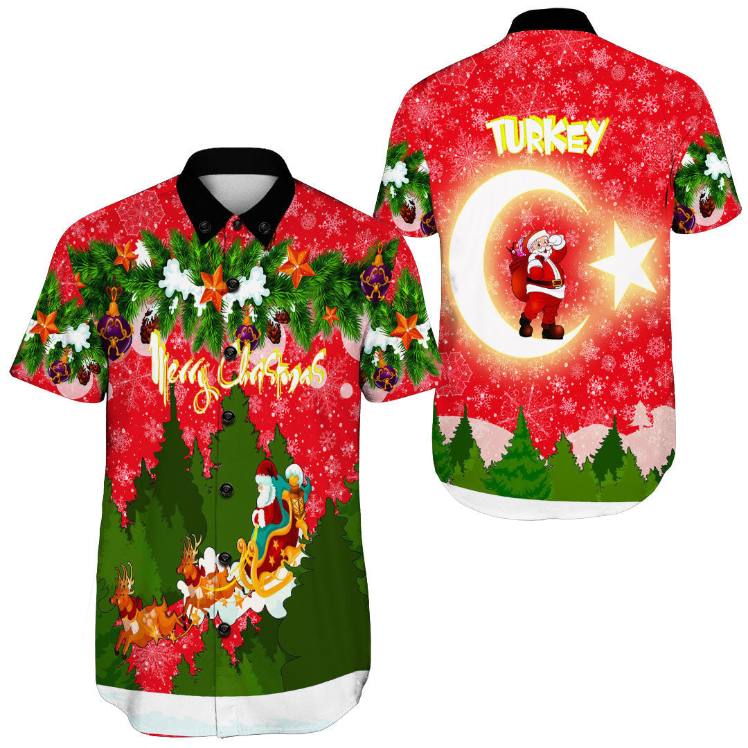 turkey-xmas-shorts-sleeve-shirt