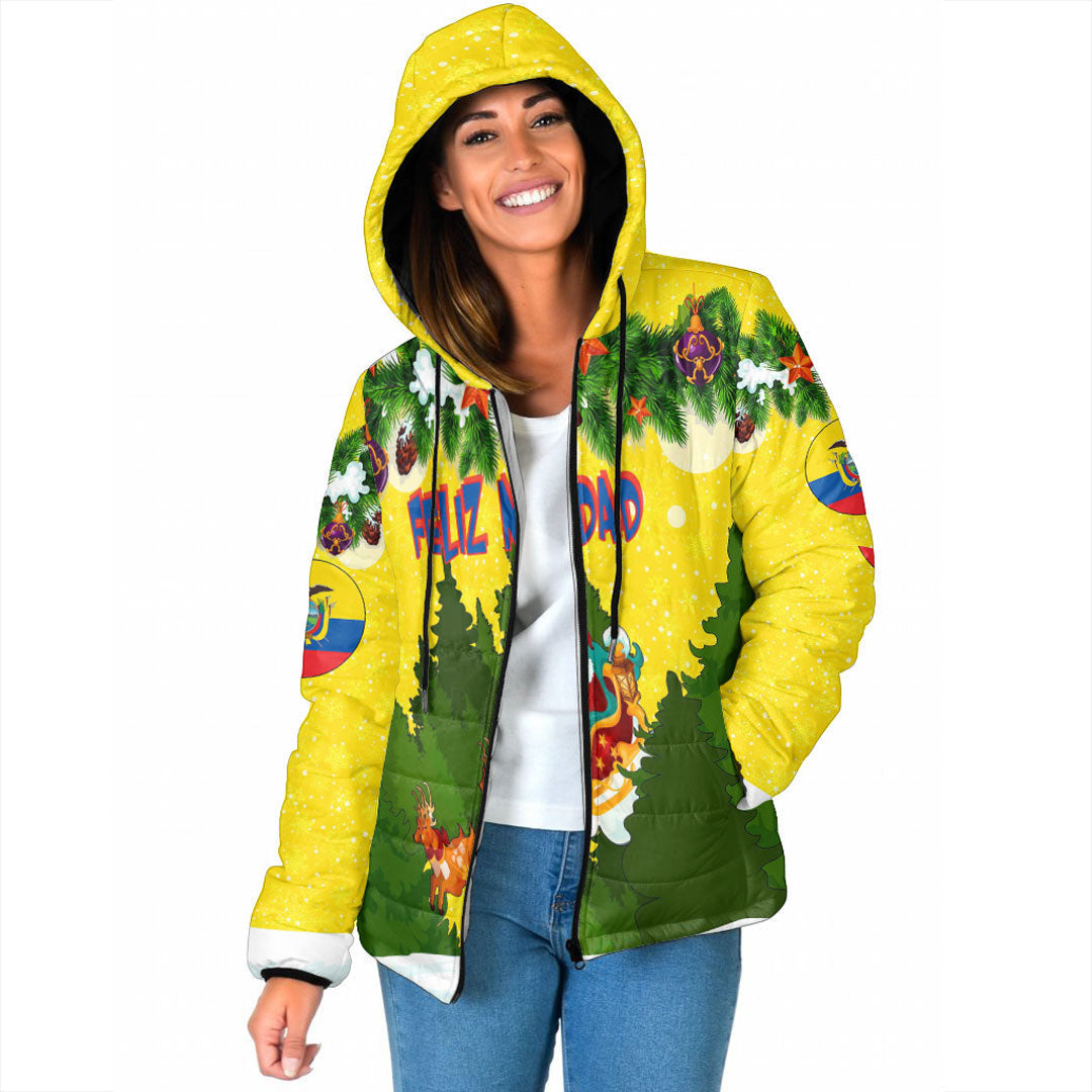 ecuador-yellow-xmas-padded-hooded-jacket