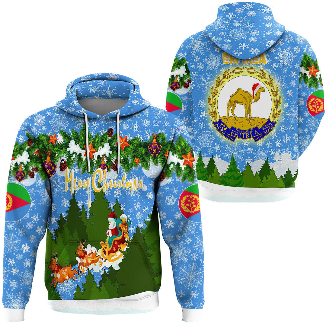 Eritrea Hoodie Xmas - Wonder Print Shop