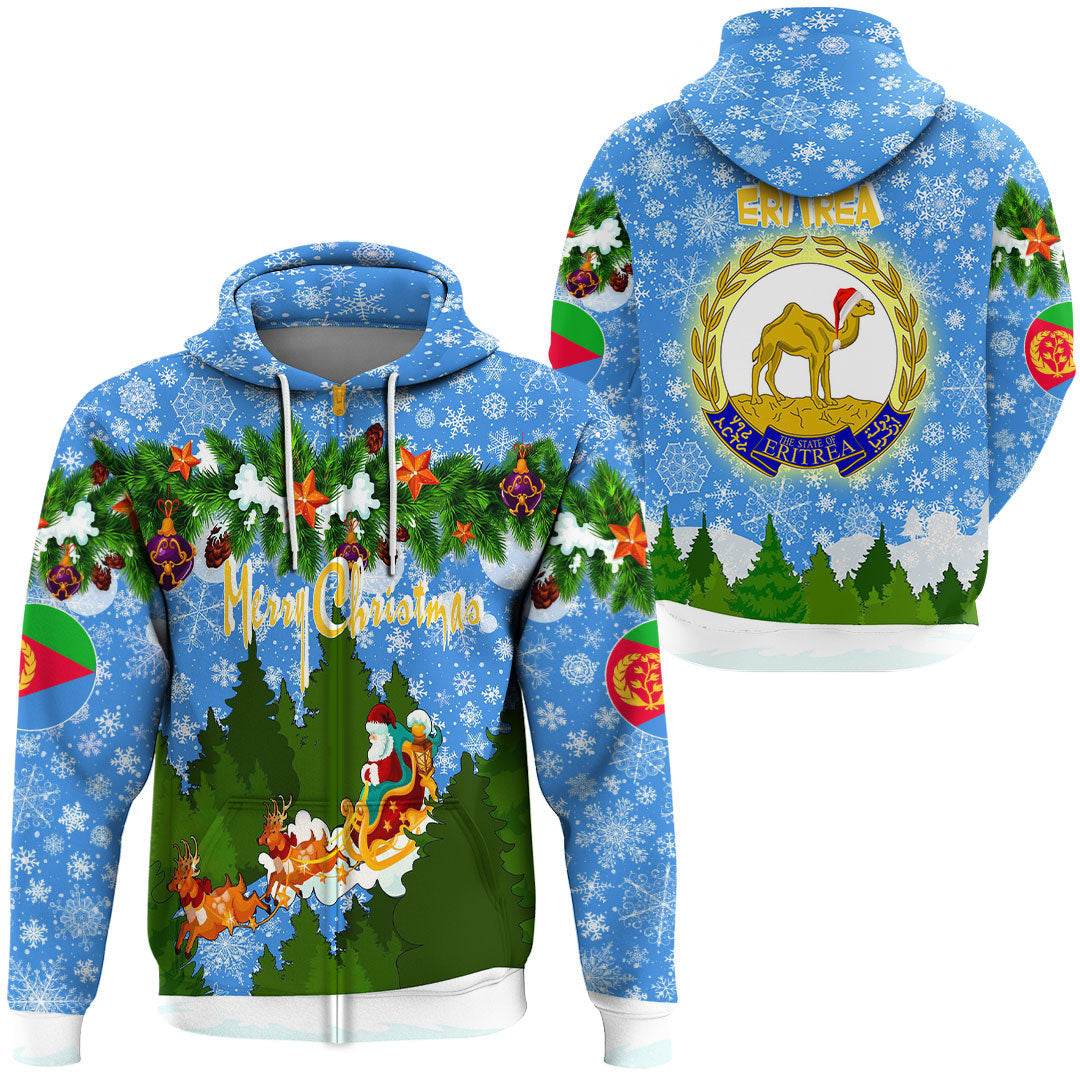 Eritrea Hoodie Xmas - Wonder Print Shop