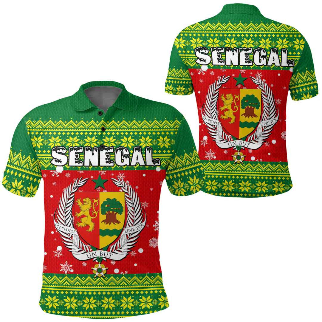 senegal-christmas-polo-shirt