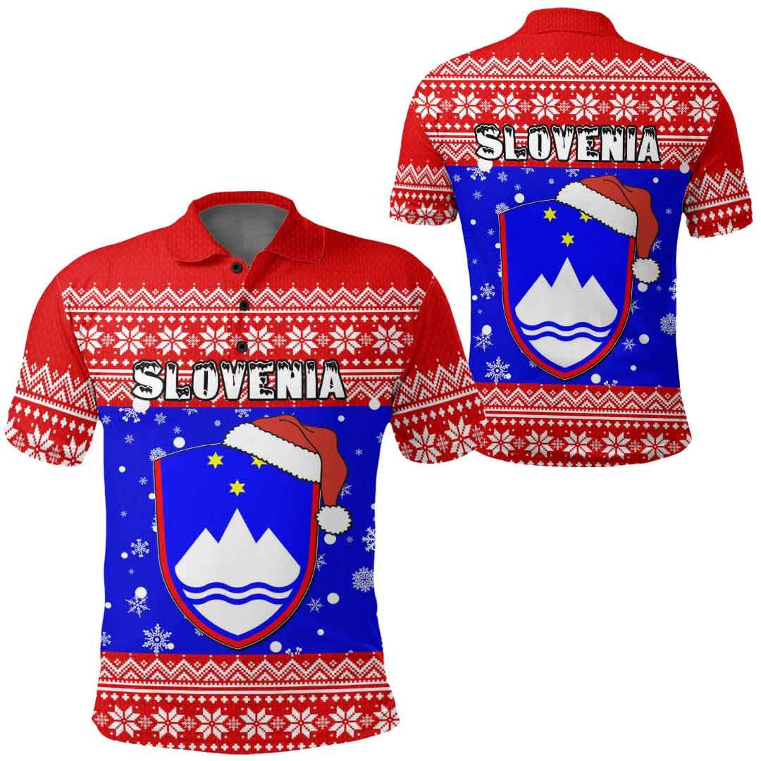 slovenia-christmas-polo-shirt