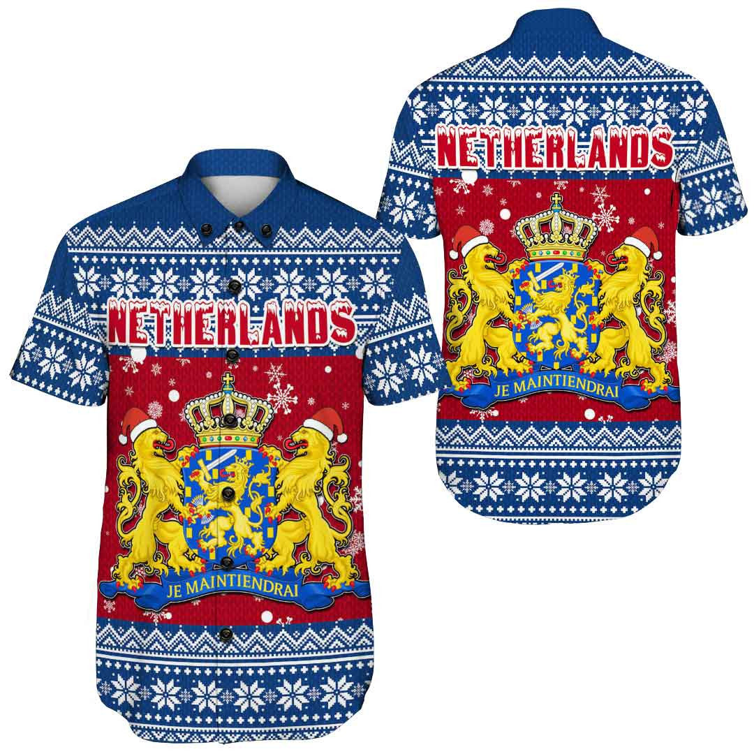 netherlands-christmas-shorts-sleeve-shirts
