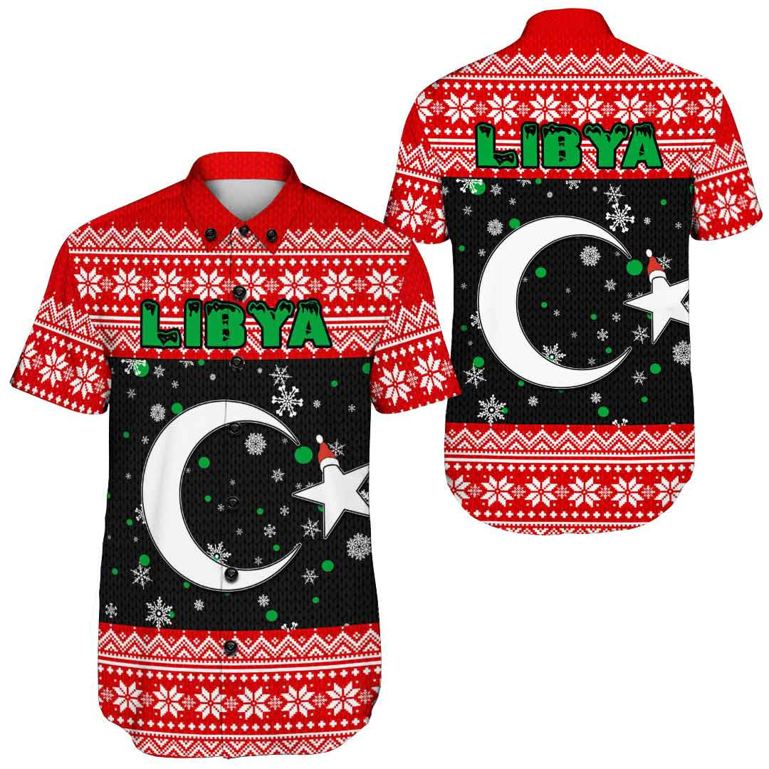 libya-christmas-shorts-sleeve-shirts