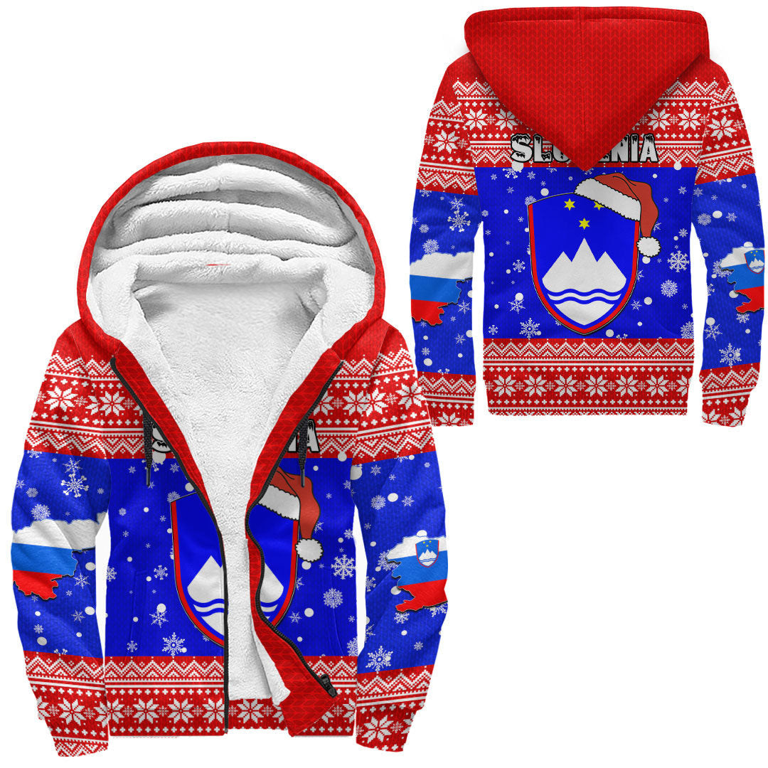 slovenia-christmas-sherpa-hoodies