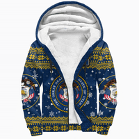 Utah Christmas Sherpa Hoodies - Wonder Print Shop