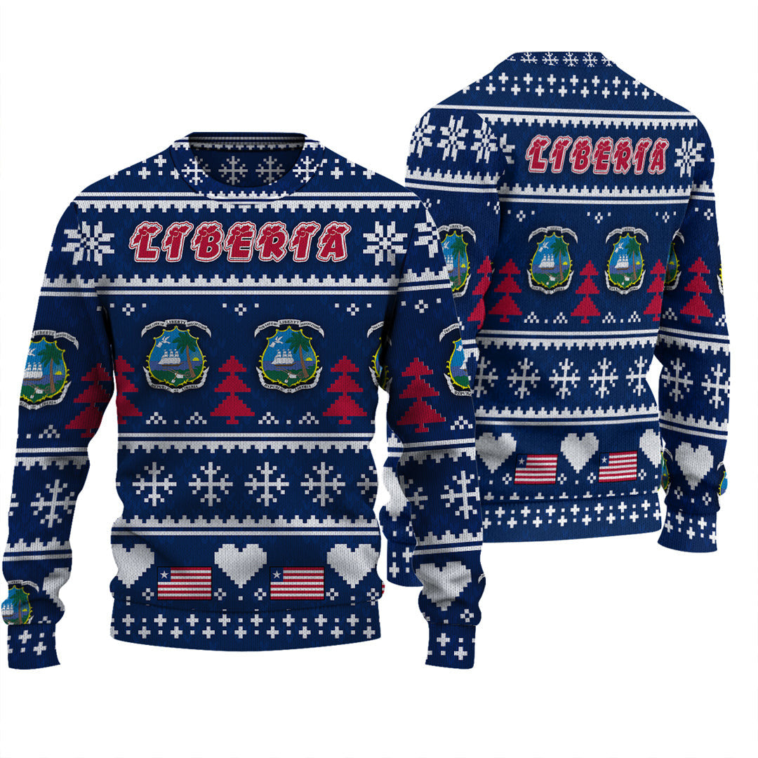 wonder-print-shop-ugly-sweater-liberia-merri-christmas-knitted-sweater