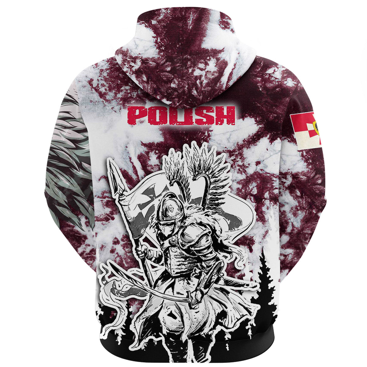 Polska Polish Hussars Zip Hoodie - Wonder Print Shop