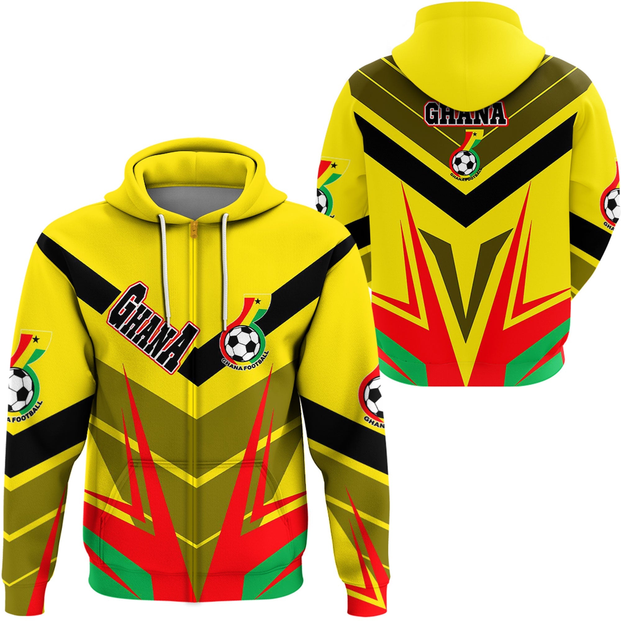 ghana-sporty-style-zip-hoodie