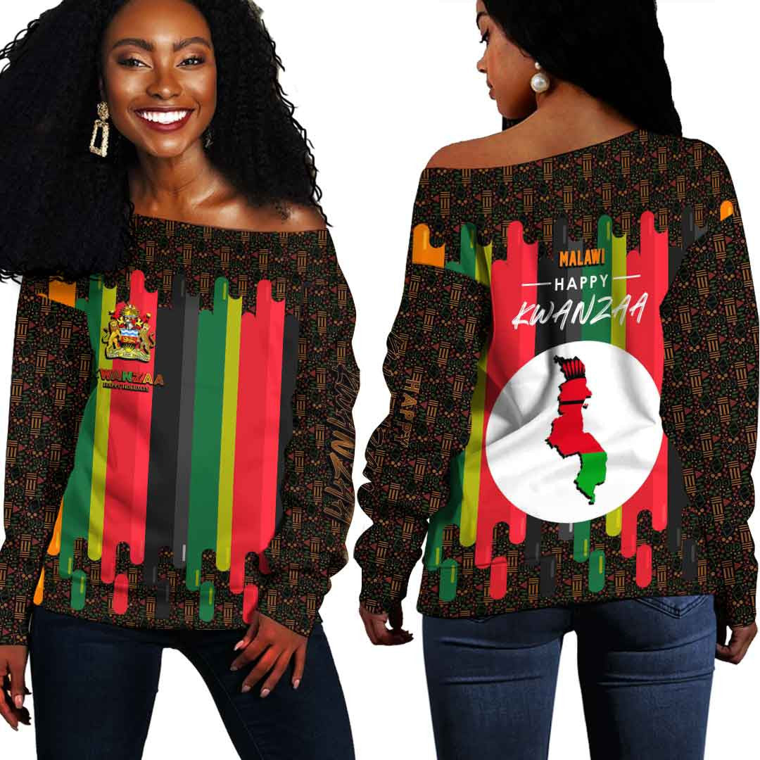 malawi-happy-kwanzaa-womens-off-shoulder-sweater