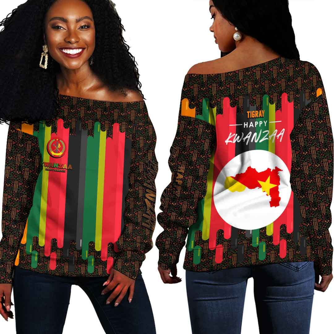 tigray-happy-kwanzaa-womens-off-shoulder-sweater