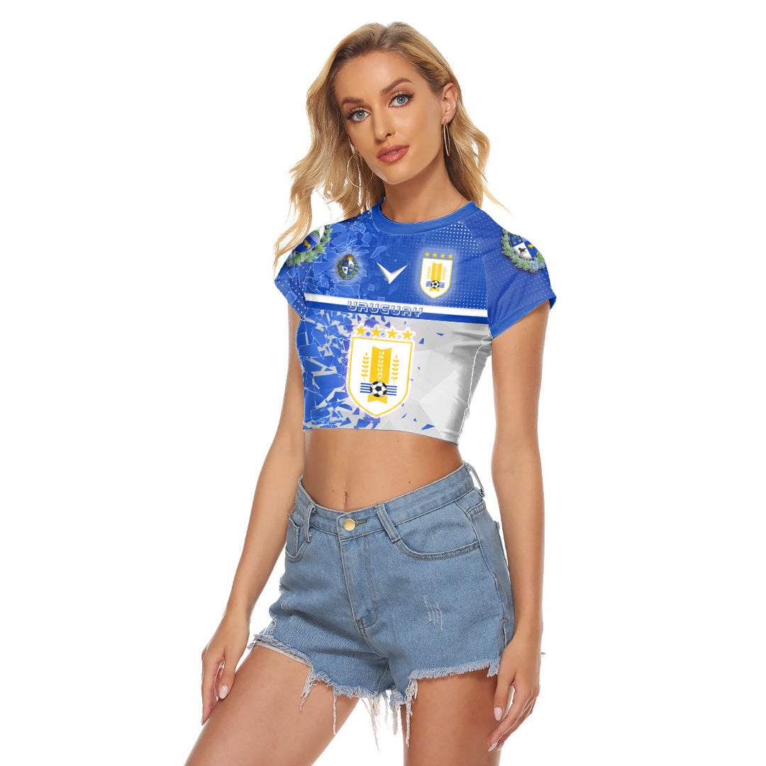 uruguay-sport-broken-style-womens-raglan-cropped-t-shirt