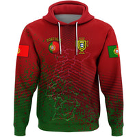Portugal Soccer Style Hoodie - Wonder Print Shop